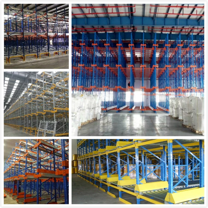 OEM Heavy Duty High Quality Industrial Storage Warehouse Adjustable Selective Radio Shuttle Rack (FIFO, LIFO) for Warehouse Storage