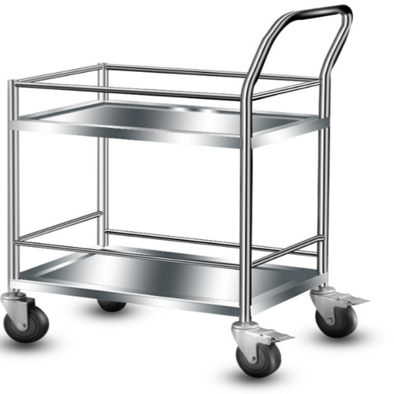 Wholesale Stainless Steel Trolley Quipment and Equipment Pull Flatbed Hand Truck